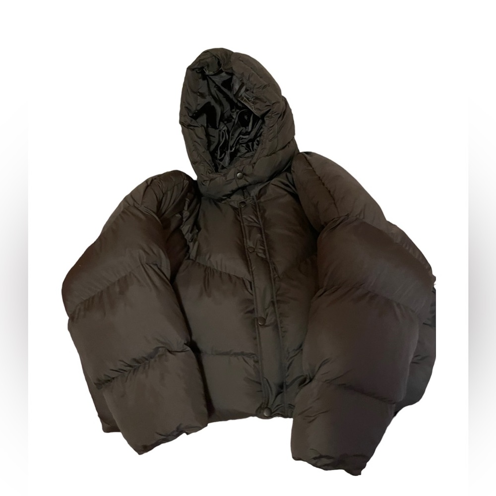 BLACK PUFFER COAT | SIZE XXL